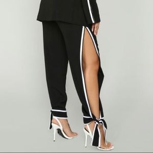 Fashion Nova Slit Leg Pants